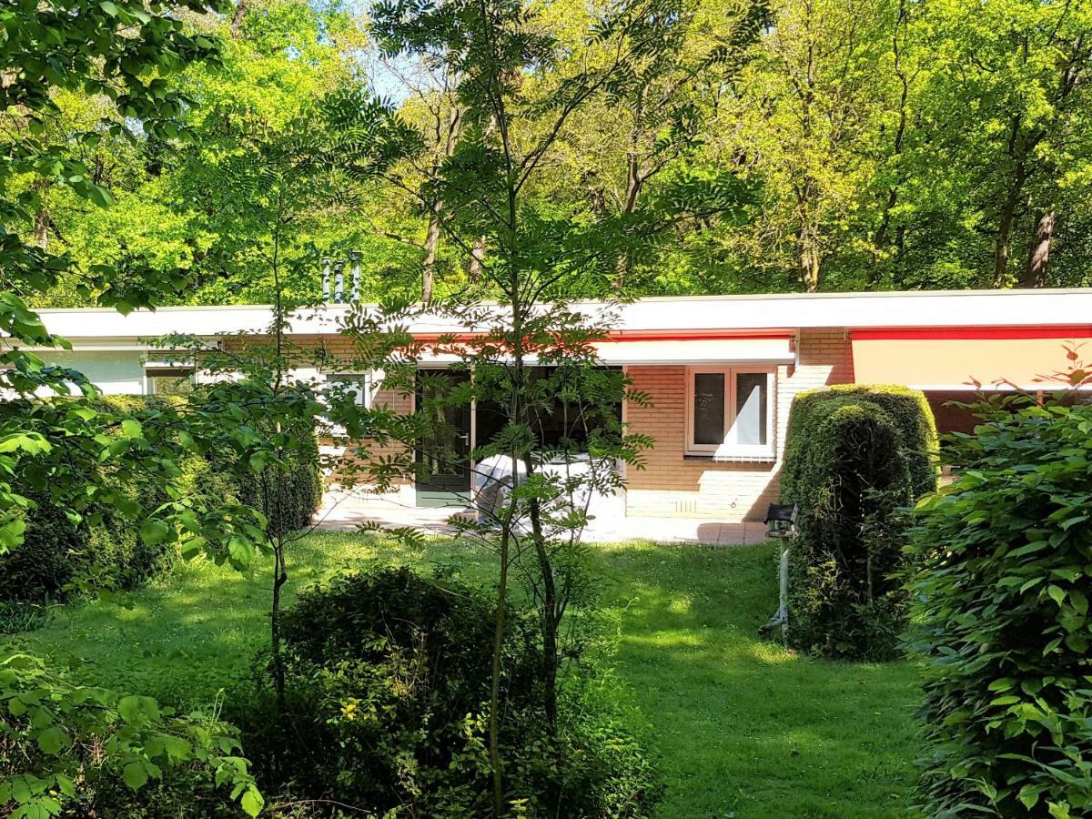 Knusse 5 Persoons Bungalow Hartje Veluwe Otterlo Exteriér fotografie